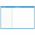 thumbnail image 4 of Horizontal Reversible/Erasable Wall Planner, 48 x 32, White/Blue Sheets, 12-Month (Jan to Dec): 2026 | Bundle of 5, 4 of 4