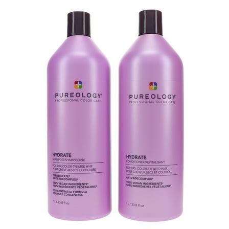Pureology Hydrate Shampoo 33.8 oz & Conditioner 33.8 oz Combo Pack