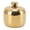 Gold, variant on BIMZUC Stainless Steel Gold Seasoning Pot Spice Salt Sugar Pepper Condiment Container Jar Storage Organizer with Lid, Durable Countertop Receptacle, 3.3 in / 8.5 cm Base