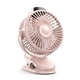 thumbnail image 1 of Ventilador eléctrico Koonie Mini Clip-On USB de 3 velocidades, color rosa, 1 of 7