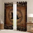 thumbnail image 2 of Homewish Teens Rustic Hunting Blackout Curtains Set of 2 (52x84 Each), Jungle Wildlife Duck Window Curtains, Vintage Lodge Cabin Curtains and Drapes, Curtains and Drapes Home Decor, 2 of 6