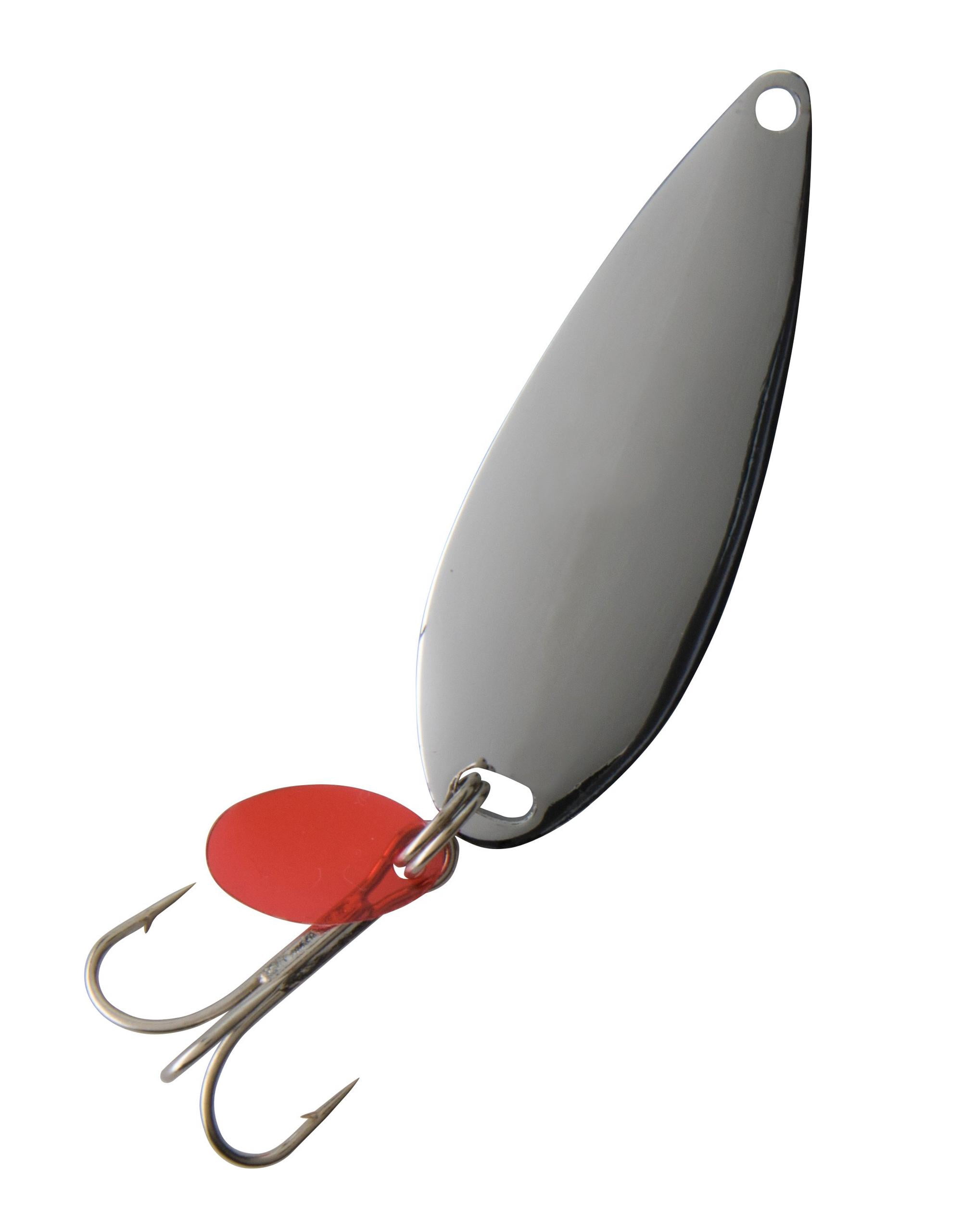 (2 pack) Johnson Sprite Fishing Lure, Chrome, 2.25 in