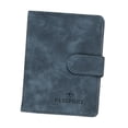 thumbnail image 2 of PU Leather Purse Travel Case Fashion s ID Card Case Durable Cover Holder for Woman and blue, 2 of 8