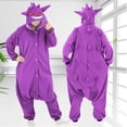 thumbnail image 3 of Disfraz de Pokémon Gengar Snorlax para adultos y adolescentes, ropa de Pika, cosplay, pijama de cuerpo completo para adultos, pijama de una pieza de Anime, juguete de regalo de Navidad, 3 of 4