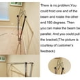 thumbnail image 2 of FreeLung 59inch Clothes Drying Rack for Laundry Free Installed Folding Hanger Rack Stainless Steel, 2 of 7
