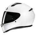 thumbnail image 4 of HJC C 10 White Street Motorcycle Helmet, 4 of 5