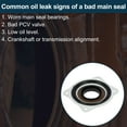 thumbnail image 3 of Unique Bargains 1 Pc Sello de aceite del cigüeñal frontal con brida para Porsche Cayenne No.94810191020, 3 of 7