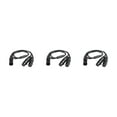 thumbnail image 1 of ZLight Male to Dual Female 3 Pin Cable Plastic Recorder for Amplifier Connector Splitter Electronic Device Component Adaptor 3Set, 1 of 6
