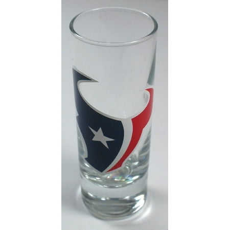 Cheers Cordial Glass - NFL Officially Licensed 2 Oz Cordial Shot Glass (Houston Texans)