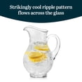 thumbnail image 3 of Libbey Yucatan Glass Pitcher, 86.9-ounce, 3 of 4