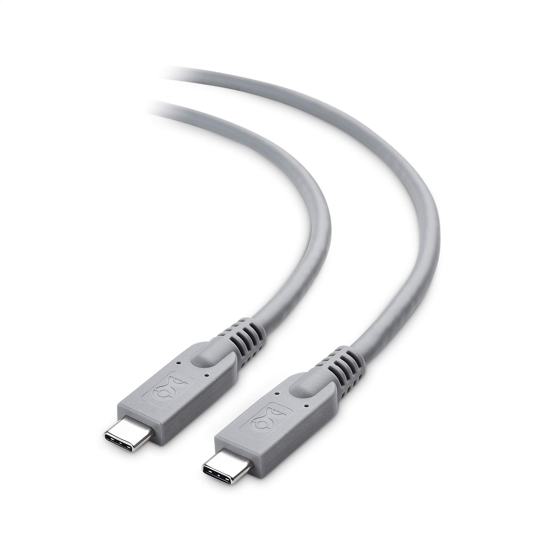 Thunderbolt 3 Certified 0.5 Meters 3A 1.6 feet Plugable Thunderbolt 3 Cable 40Gbps Supports 60W Charging USB C Compatible 
