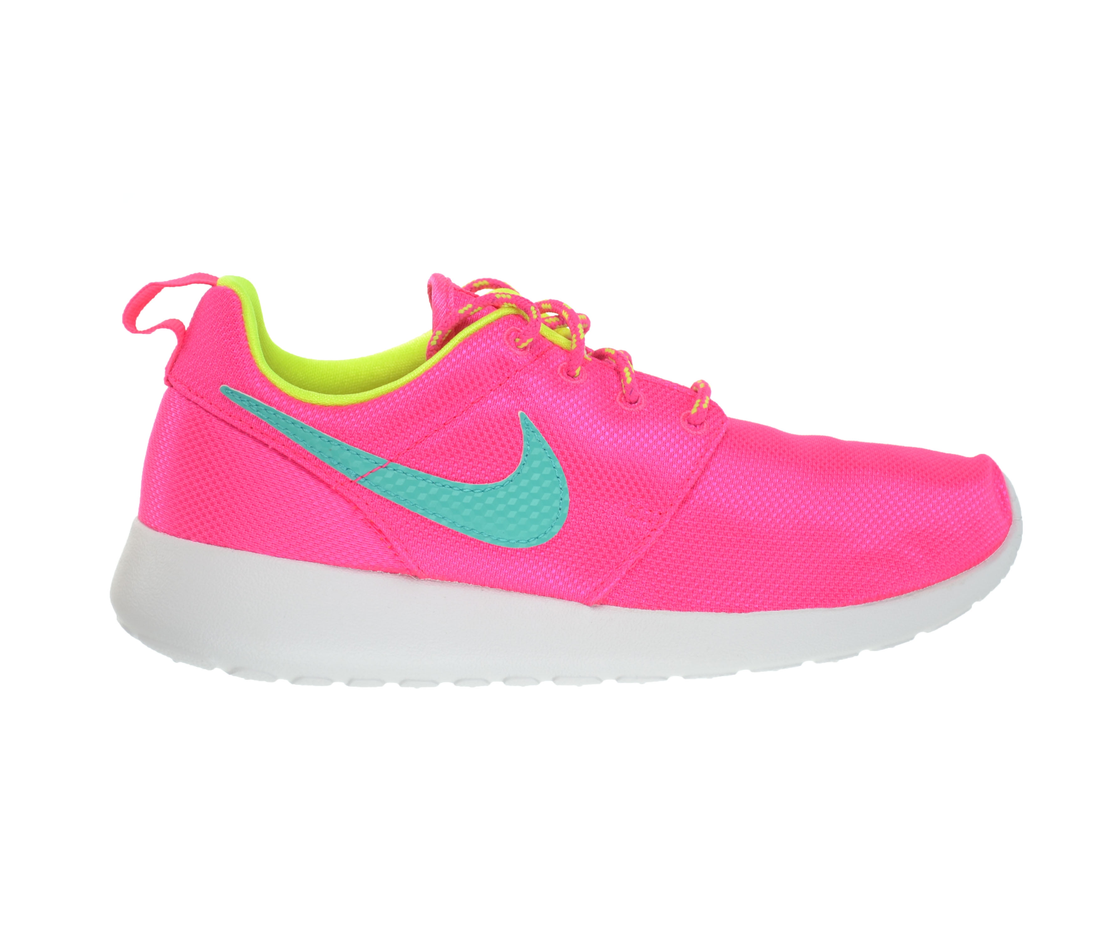 Bisschop buste af hebben Nike Rosherun Big Kids Shoes Hyper Pink/Jade-Volt-White/Blue 599729-605 -  Walmart.com