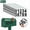 Black, variant on WLGJL 10 Pack 3 Inch Silver Reflective Mailbox House Number Stickers, Vinyl Address Decals with Easy-Peel Green Tabs, Pre-Cut Self-Adhesive Numbers for Outdoor Mailboxes & Doors