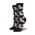 thumbnail image 1 of Ladies Corgi Graphic Socks, 1 of 2