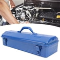 thumbnail image 1 of Blue Tool Chest Storage Organizer, Blue Toolbox Metal Structure High Load Bearing Portable Tool Storage Organizer for Workshop Garage Car Job Site, 1 of 7