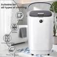 thumbnail image 3 of 22L Towel Warmer Bucket 450W Fast Heating,Towel Warmer with 15/30/45/60min Timer Settings & Led Display for Bathroom/ Spa/ Home Use, Fits Up to Two 70"X80" Oversized Bathrobe, Gray, 3 of 9