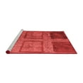 thumbnail image 2 of Ahgly Company Machine Washable Indoor Rectangle Abstract Red Modern Area Rugs, 7' x 9', 2 of 4