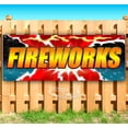 thumbnail image 1 of Fireworks Explosion 13 oz Vinyl Banner With Metal Grommets, 1 of 4