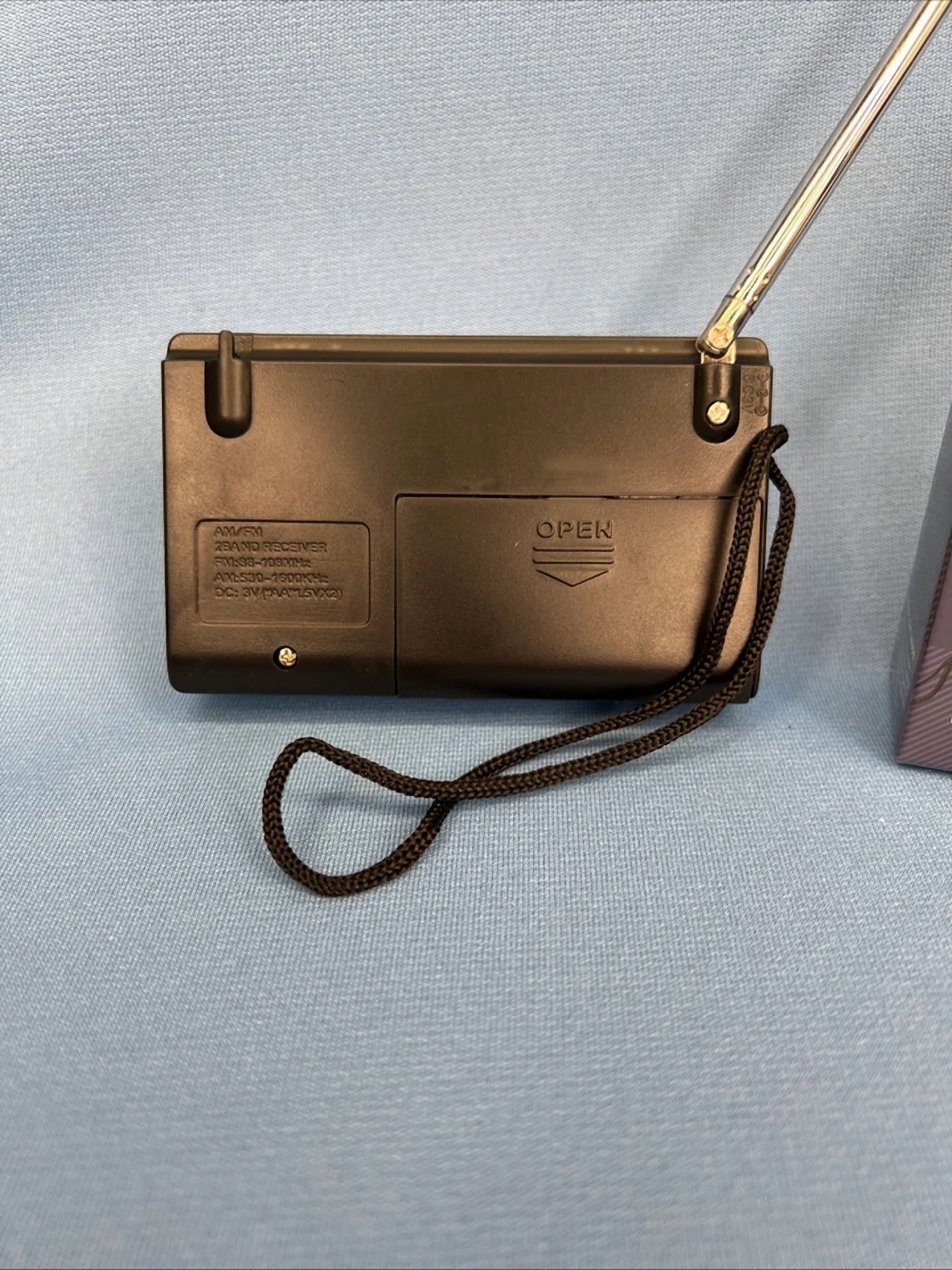 BUTTERFLY- 2 Pack Am/Fm Receiver Emergency Radio Lightweight And Compact
