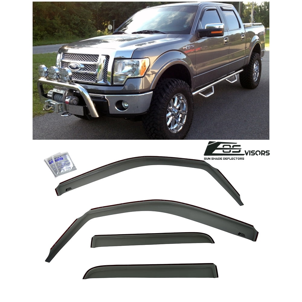 Extreme Online Store for 20092014 Ford F150 Crew Cab EOS Visors in