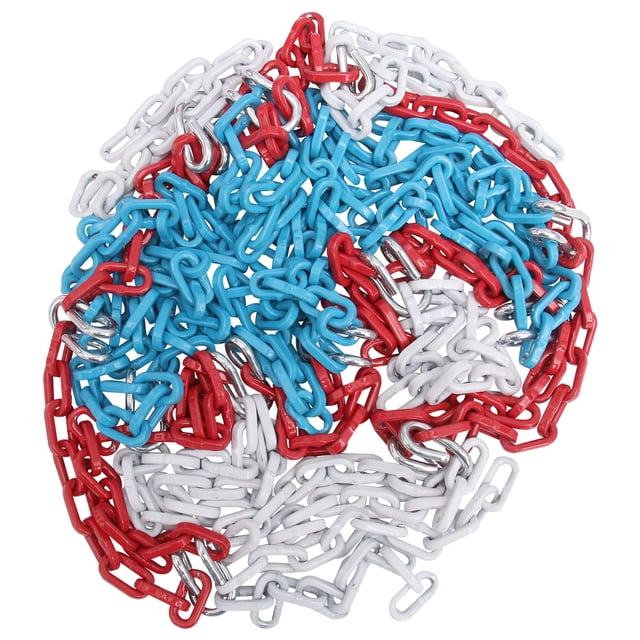 Strong Durable 12 Buckles 3 Color Galvanized Manganese Steel Chain Basketball Net Basketball Goal Net