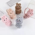 thumbnail image 4 of YAOBAMM Fluffy Earmuffs Winter Cute Rabbit Shape Earmuffs Girls Solid Color Warm Outdoor Ear Warmer Soft Earflap Furry Ear Covers, 4 of 7