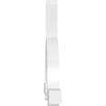 thumbnail image 3 of 84"W x 35"H x 4"D x 4"F, 10/12 Pitch, Ericson Architectural Grade PVC Gable Bracket, 3 of 8