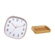 thumbnail image 5 of Reloj de pared para dormitorio, sencillo, grande, digital, cestas de almacenamiento, cestas de almacenamiento de cocina tejidas con asas, cestas de pa, 5 of 8