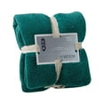 thumbnail image 6 of FNGZ Household Cleaning Cloth Clearance, 36 X 80 Cm Soft Large Towel Face Towel - Ideal for Everyday Use—Polyester Coral Fleece Towel 36X80Cm Dark Green, 6 of 9