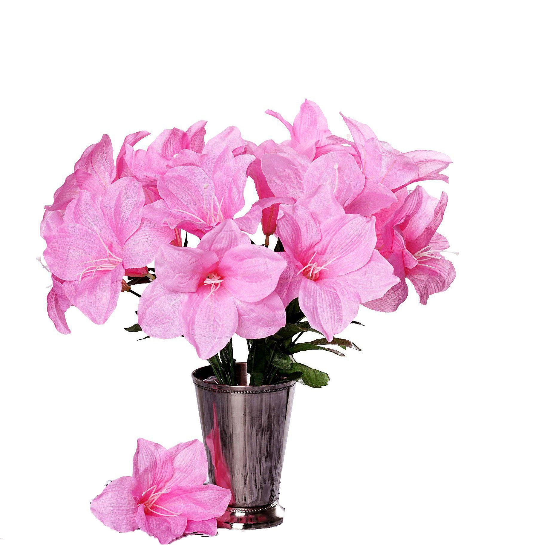 Efavormart 60 Easter Artificial Lilies for DIY Wedding Bouquets