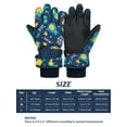 Zando Kids Snow Gloves for Kids Gloves Winter Ski Gloves Waterproof