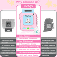 thumbnail image 3 of Richgv Upgraded Talking Flash Cards, Big Button Toys for 1 2 3 4 5 6 Year Girls, Educational Games for Toddlers, Preschool Learning Toys Dinosaur Toys Gifts for Christmas, 3 of 9