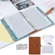 thumbnail image 4 of Cuaderno de facturas DYNWAVEMX Cartera de carpeta de sobres de material cuero 8 bolsillos con cremallera, 4 of 7