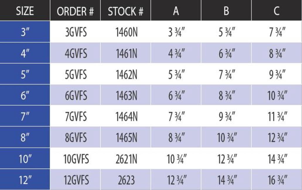 DuraVent 4GVFS 4'' Firestop Spacer
