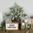 thumbnail image 2 of Northlight Berries and Pinecones Frosted Artificial Christmas Decoration - 28", 2 of 9