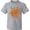 AC-Heather Grey, variant on Inktastic Giant Orange Octopus Eating Ice Cream Youth T-Shirt
