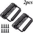 thumbnail image 3 of SHENMO Spring Loaded Cash Handle 2 High Folding Cash Handles 100mm Metal Folding Handle, 3 of 5
