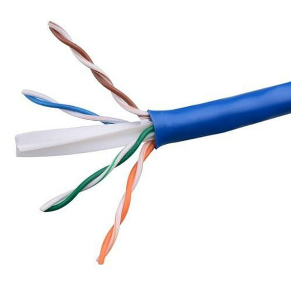 [UL Listed] Cable Matters In-Wall Rated (CM) Cat 6 / Cat6 Bulk Cable (Cat6 Ethernet Cable 1000 Feet) in Blue