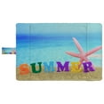 thumbnail image 4 of ABPHQTO Summertime The Word Summer On The Beach Book Cover Book Protector Book Sleeve Book Pouch Book Bag 6x9 inch, 4 of 4