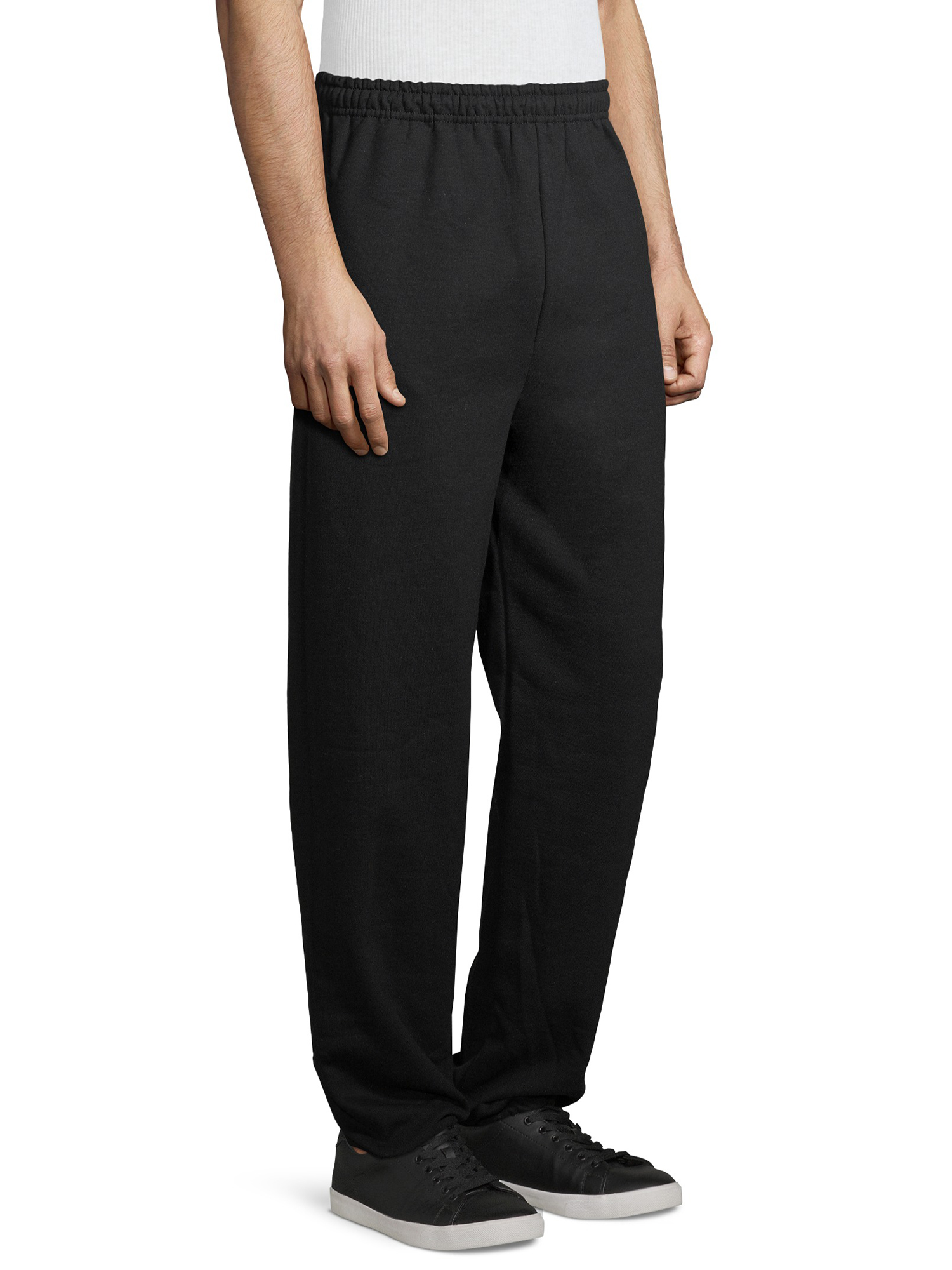 Gildan Men's Fleece Elastic Bottom Pocketed Sweatpants, up to Size 2XL ...
