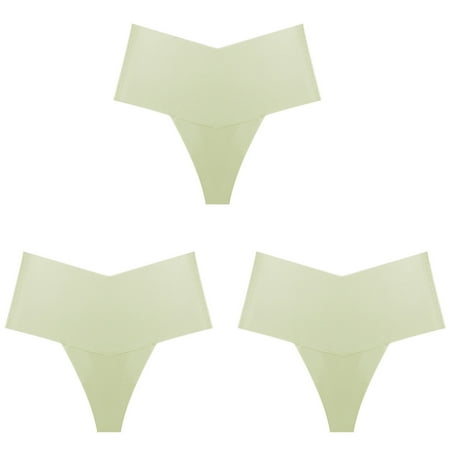 Womens Briefs Lace Silky Seamless No Show Underwear High Waisted No Show Panties Underpants Seamless High Waist Body Shaper Briefs Seamless Thong Full Coverage Soft Stretch Boxer Shorts