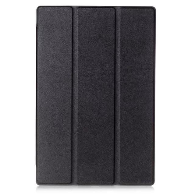 Smart Magnet Fold Flip PU Leather Funda Case For Sony Xperia Z2 Z3 Z4 Tablet Case Protective Cover + Pen Black For Sony Xperia Z3