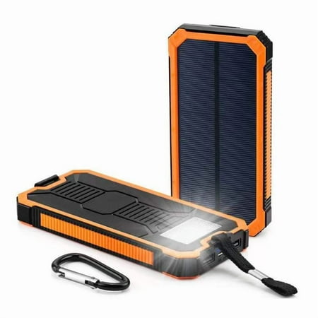 Portable Charger, Ultra Slim 10000mAh Travel Battery Pack, 6 Output 3 Input 3A Fast Charging Power Supply for Samsung Google Pixel LG Moto iPhone iPad