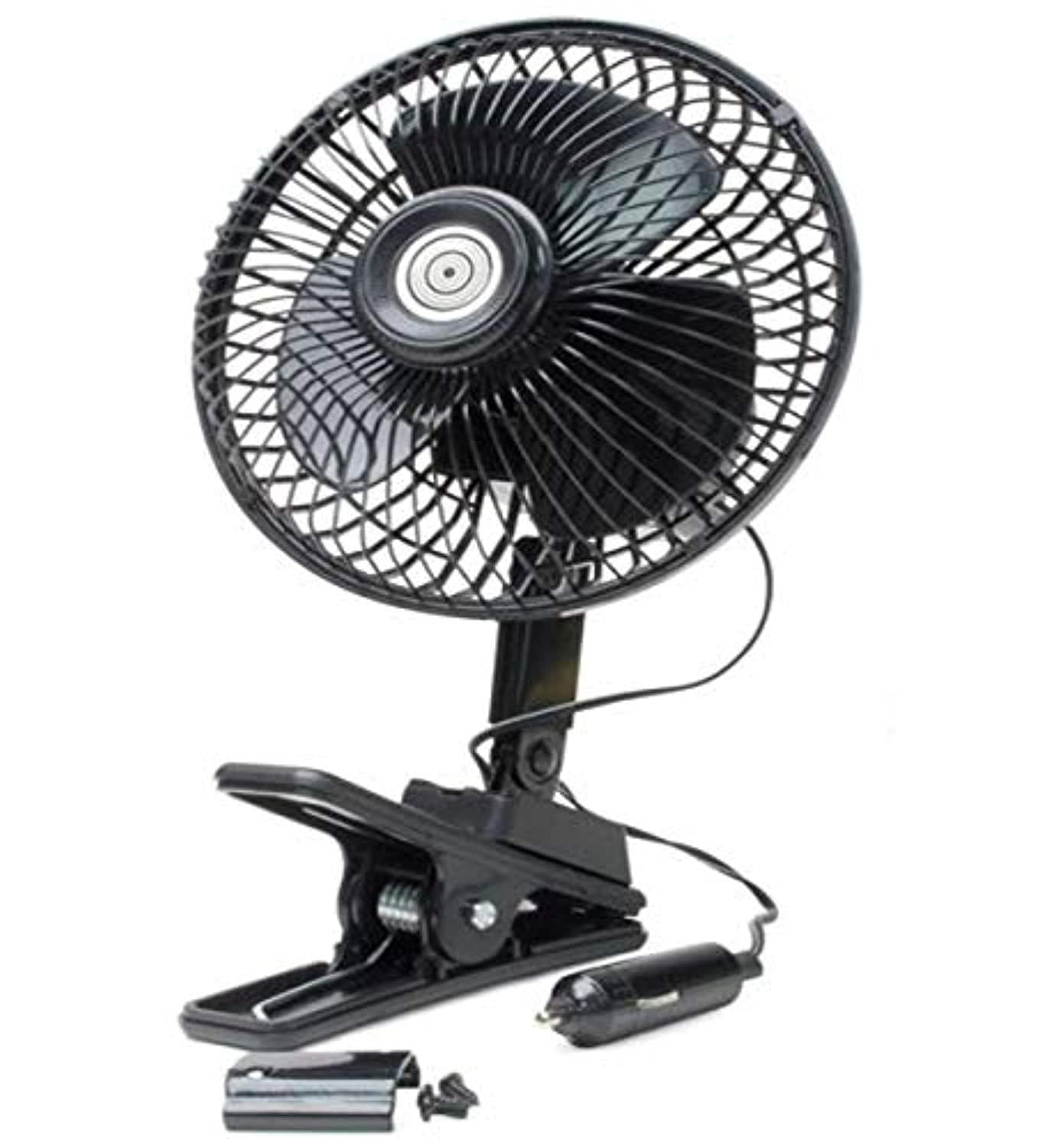 RoadPro 12 Volt Quick Clip Oscillating Fan
