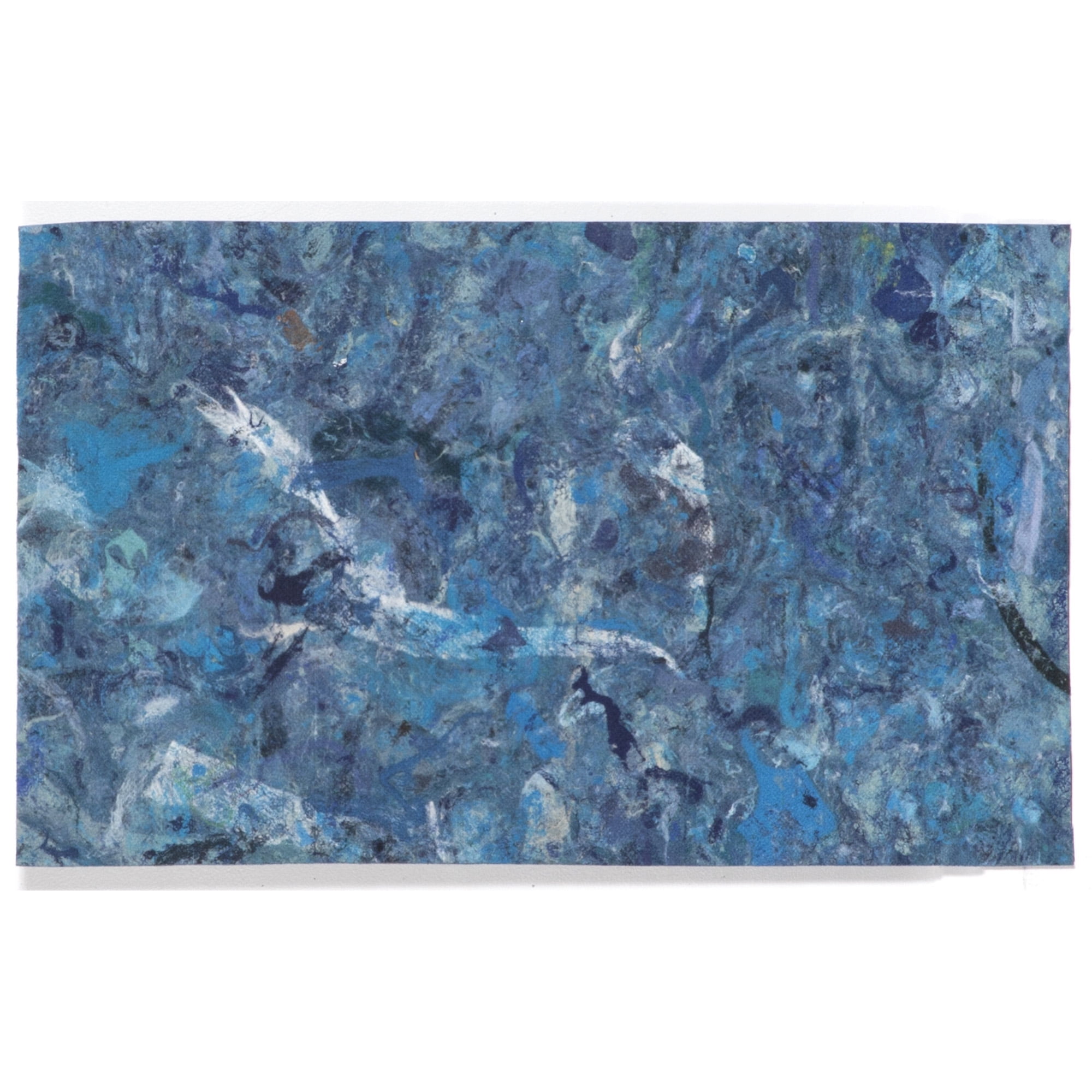 Liora Manne Visions I Quarry Indoor OutDoormat Blue 4'10"X7'6" by Trans-Ocean Import Co., Inc.