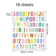 thumbnail image 1 of 10 hojas de pegatinas de letras, kit de pegatinas de vinilo adhesivo con letras, números y símbolos, pegatinas de números, pegatinas de letras adhesivas para decoración, manualidades, álbumes de, 1 of 8
