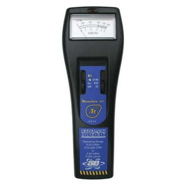 Radiation Alert Radiation Detector,0to500uSv/hr,Analog 4EC