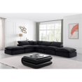 thumbnail image 2 of Meridian Furniture Comfy Black Velvet 6-Pc. Modular Sectional, 2 of 9