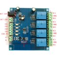 thumbnail image 4 of 3X Modbus RTU Módulo de Relé de 4 Vías Interruptor de Módulo de Relé de 7-24 V Entrada Y Salida RS485/TTL con Protección Antirretroceso, 4 of 5
