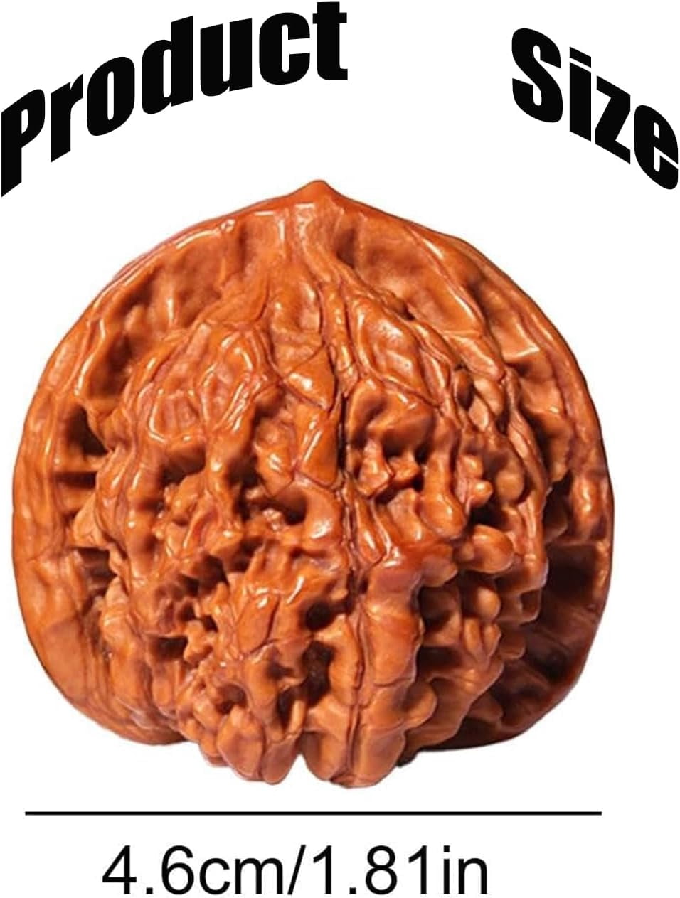 2026 New Wenwan Walnuts, Chinese Walnuts Fidget, Walnut Hand Massage Balls, Traditional Chinese Fidget Walnuts, Hand Training Massage Stress Relief, Durable and Solid Natural Texture Solid Wood